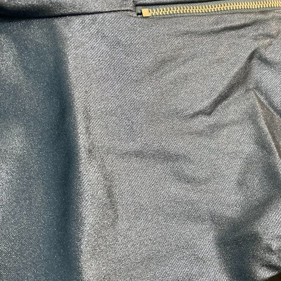 Metallic blue skinny pants - Picture 5 of 6